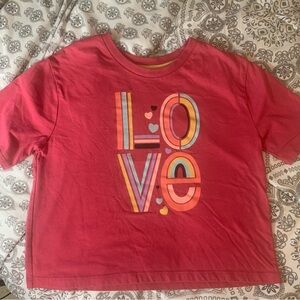 Girls activewear top